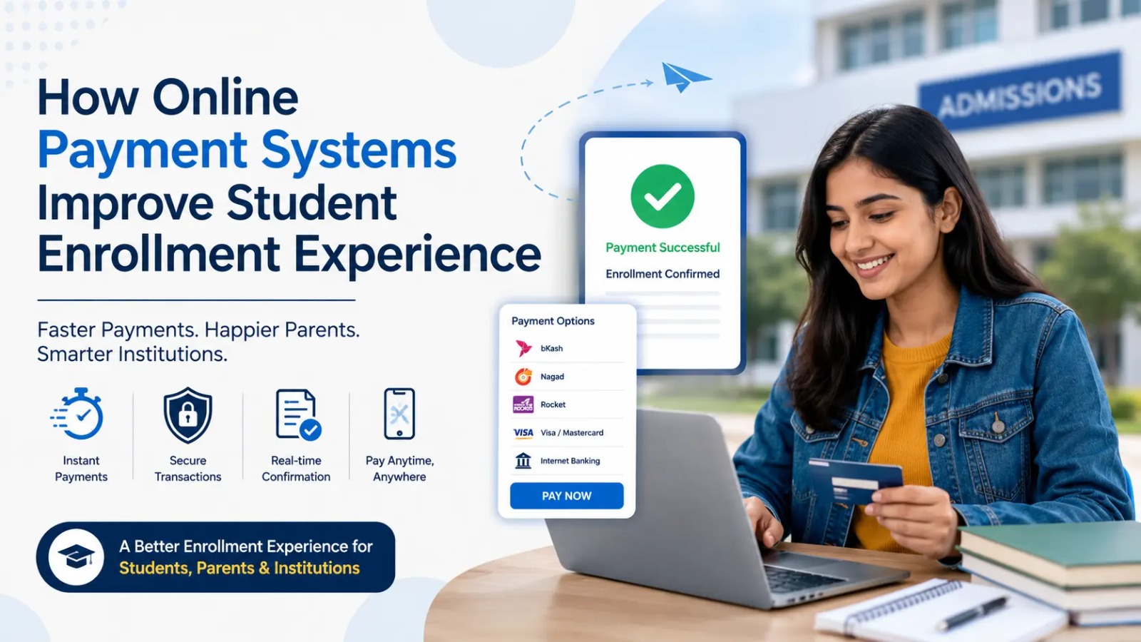 How Online Payment Systems Improve Student Enrollment Experience